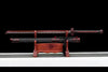 Handmade Manganese Steel Chinese Sword With Black Sheath