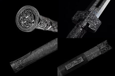 Handmade high carbon steel Chinese sword
