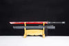 Handmade Carbon Steel Chinese Sword With Black Sheath