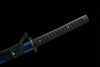 Handmade high manganese steel katana blue blade